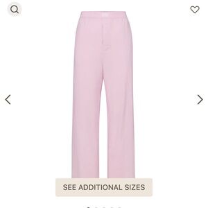 NWT SKIMS Boyfriend Loose Pants